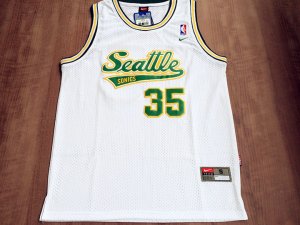 NBA 35 Durant Seattle Supersonics Maillot blanc